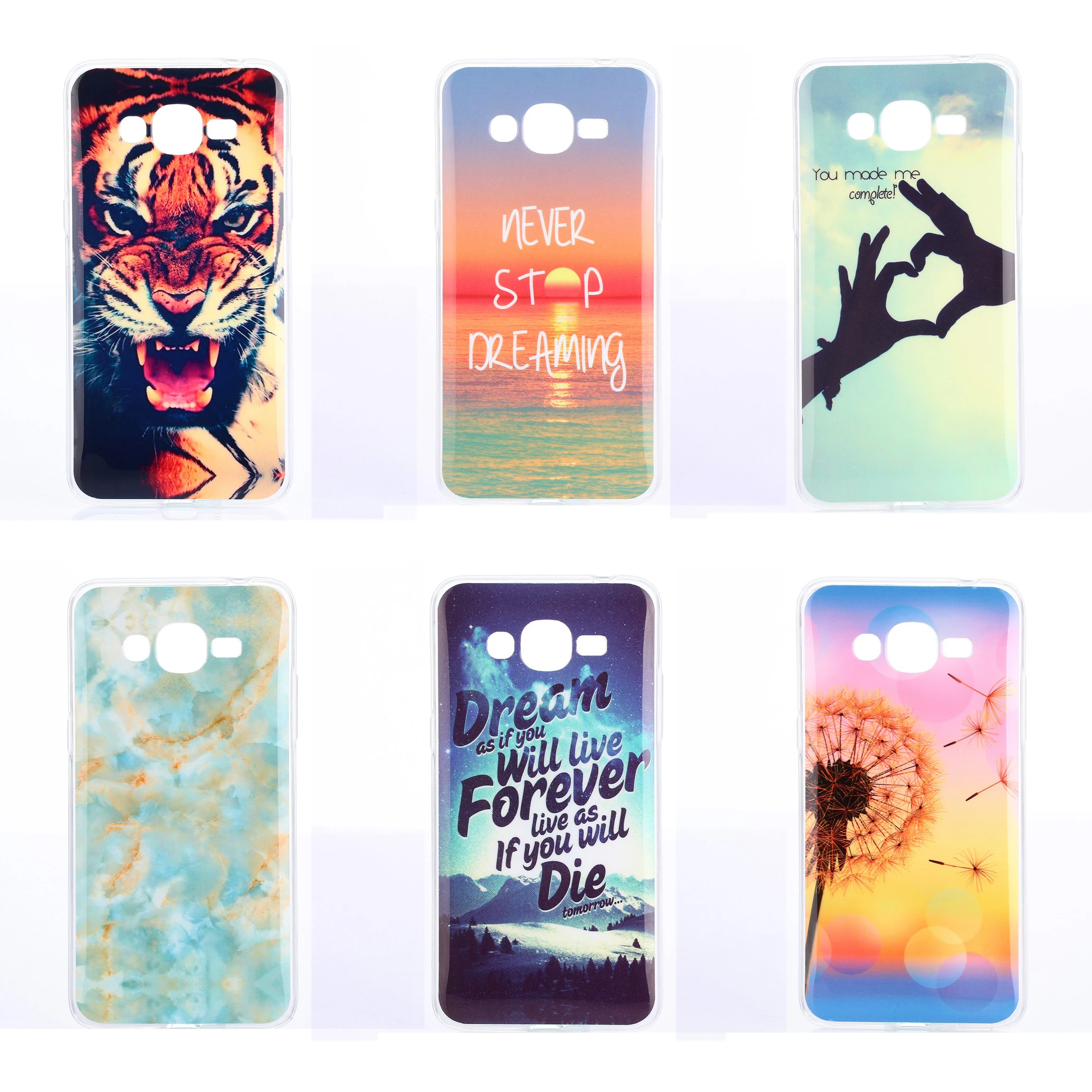 for Galaxy J2 Prime Case Silicone Back Cover Phone Case